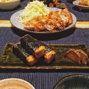 ご飯が進む！海苔巻き豆腐